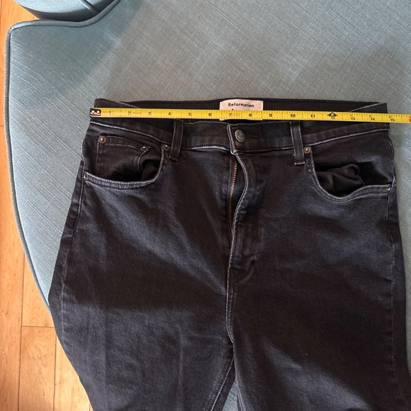 Reformation Faded Black High Waist size 30 - Picture 6 of 8